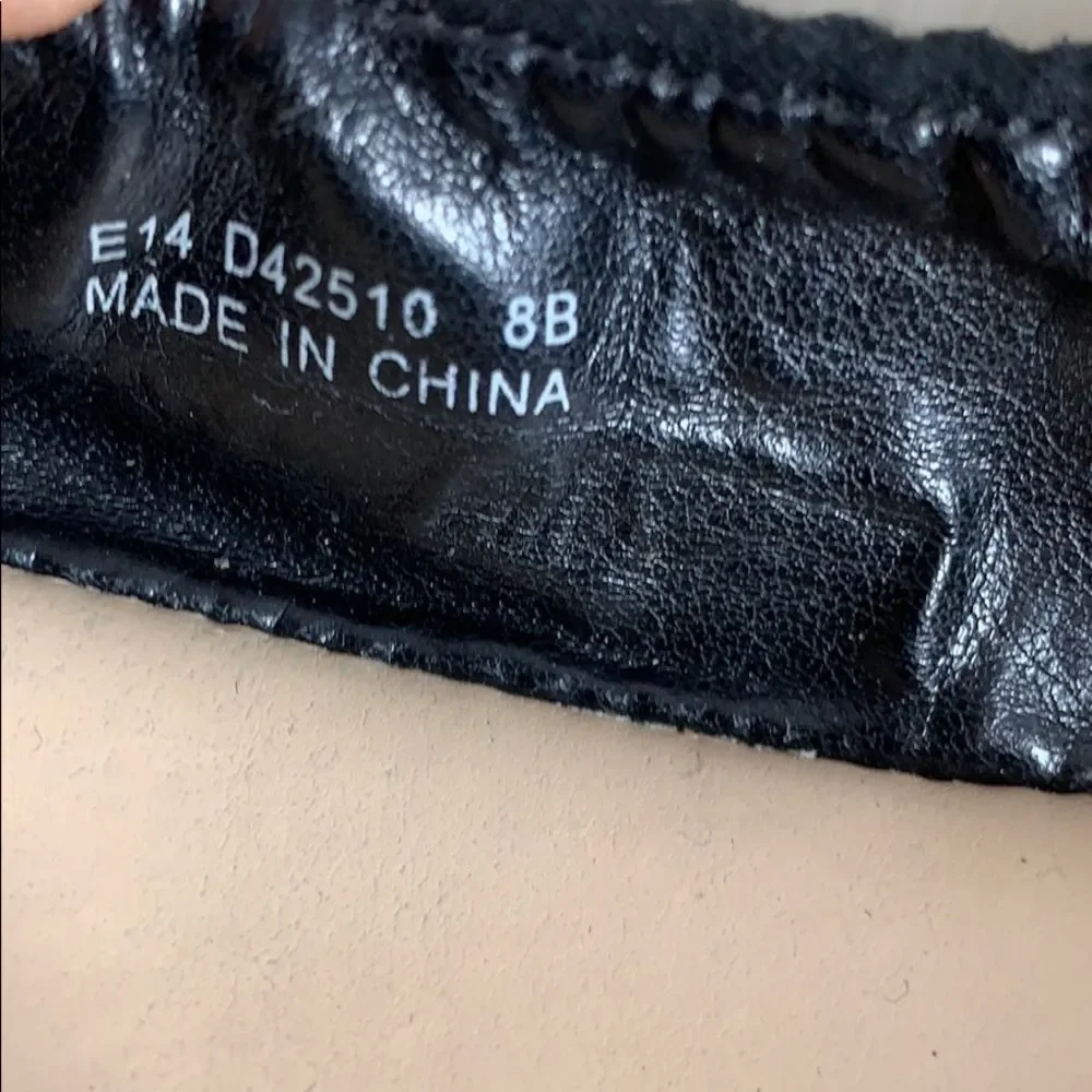 Cole Haan Ashlynn‎  Black Patent Ballet Flats Sz 8